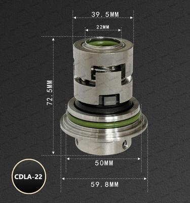 Original NJK CDLA-12/16/22mm CNP CDLF CDMF Stainless Steel Vertical Multistage Pump Mechanical Seal