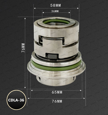 Original NJK CDLA-12/16/22mm CNP CDLF CDMF Stainless Steel Vertical Multistage Pump Mechanical Seal