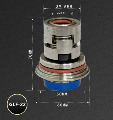 BERGMAN Replace Grundfos GLF-22mm CR CRN CRI Pump Mechanical Seal HQQV HQQE  96525490 96525458